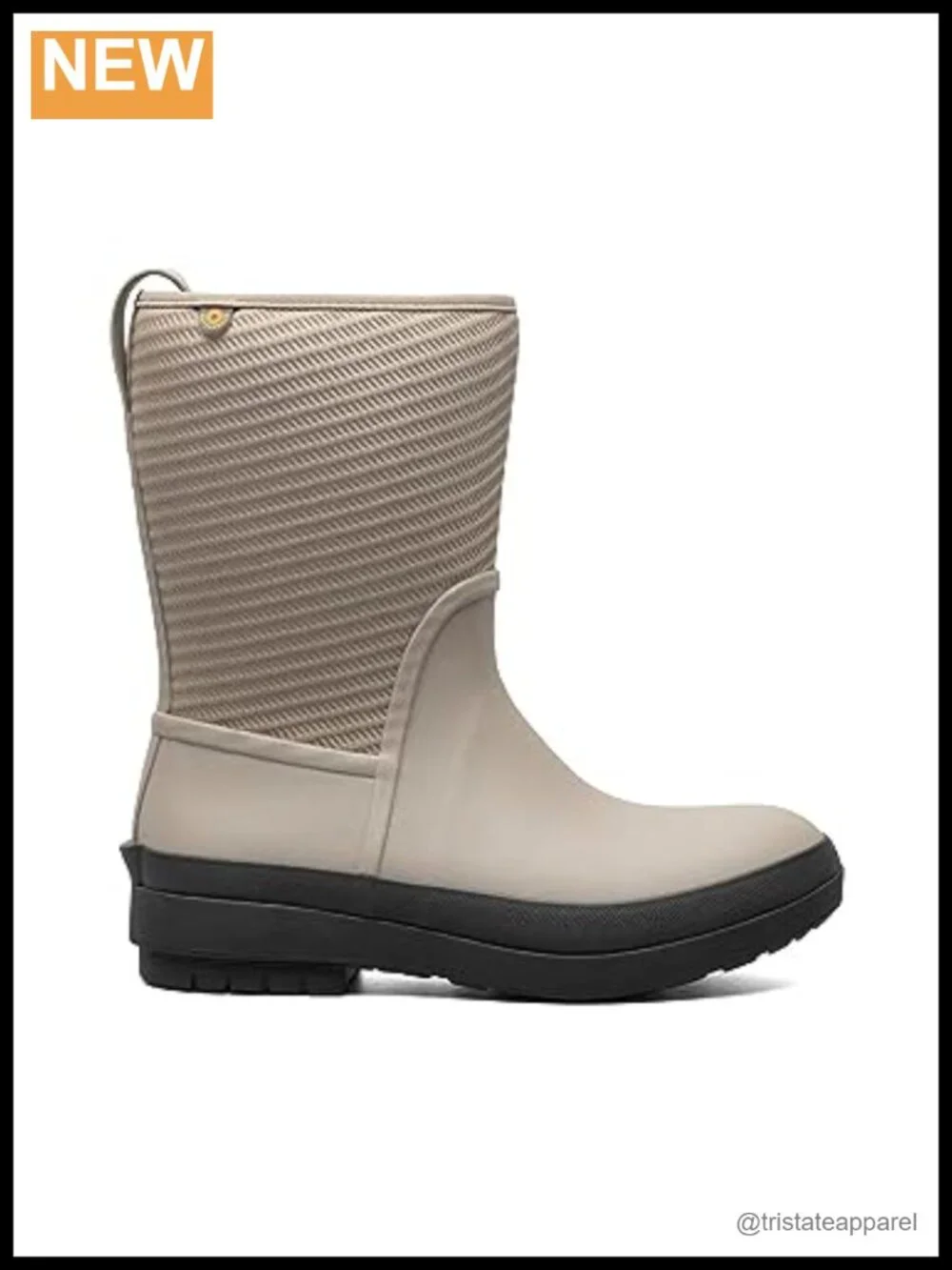 Waterproof Insulated Mid-Calf Snow Boots with Faux Fur Lining